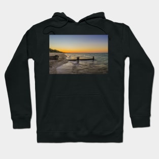 Sunset at McCrae beach, Mornington Peninsula, Victoria, Australia Hoodie